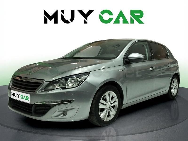 Usado Peugeot 308 Style 131 CV (96 kW) 2016 Gris Utilitario
