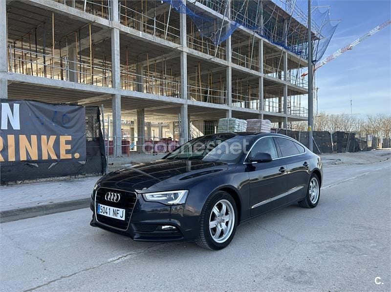 Usado Audi A5 Sportback Advanced 150 CV (110 kW) 2016 Azul Utilitario