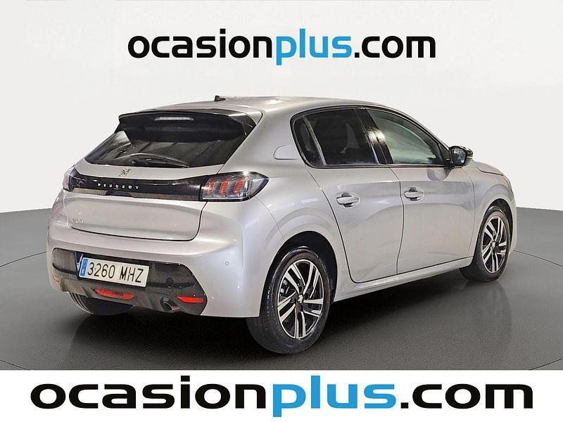 Usado Peugeot 208 Allure 102 CV (75 kW) 2023 Gris Utilitario