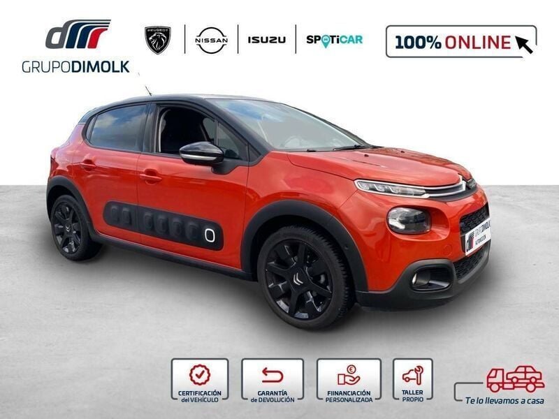 Usado Citroën C3 PureTech 110 CV (80 kW) 2017 Naranja Utilitario