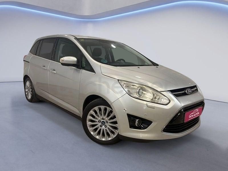 Usado Ford Grand C-Max Trend 125 CV (91 kW) 2012 Gris / plata Monovolumen