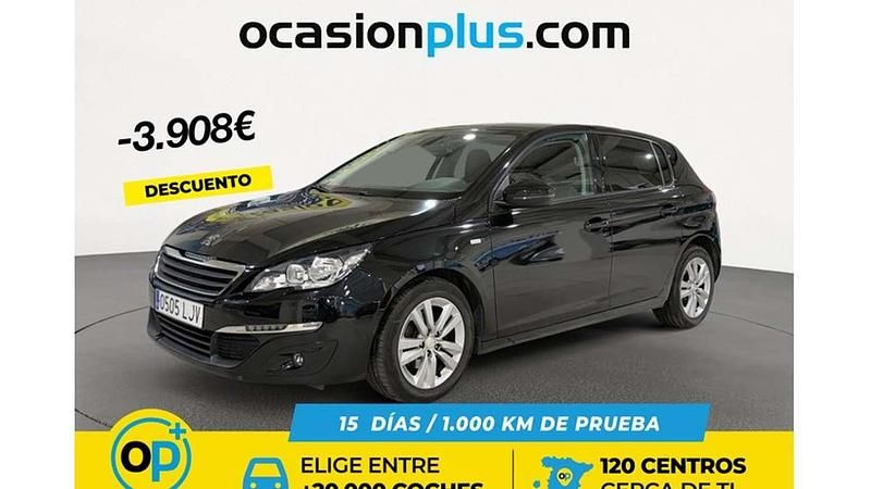 Usado Peugeot 308 Style 120 CV (88 kW) 2020 Negro Utilitario
