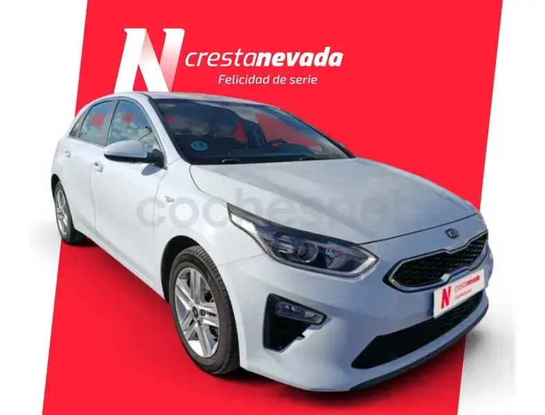 Usado Kia Ceed 100 CV (73 kW) 2020 Blanco Utilitario