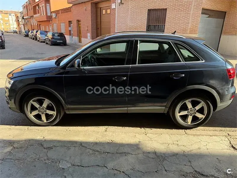 Usado Audi Q3 Advanced 140 CV (102 kW) 2014 Negro SUV