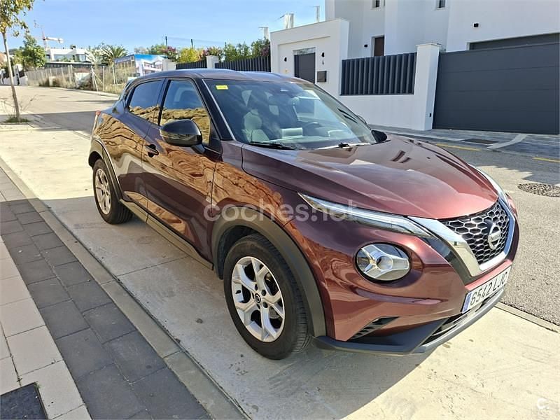 Granate Usado 2020 Nissan Juke N-Connecta SUV | 16.400 € (Precio justo) - Imagen 1/4