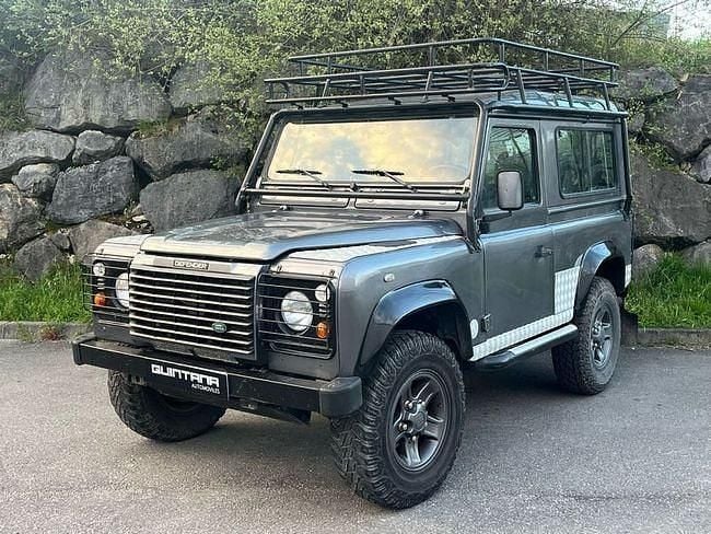 Usado Land Rover Defender 122 HP (89 kW) 2001 Cinzento SUV