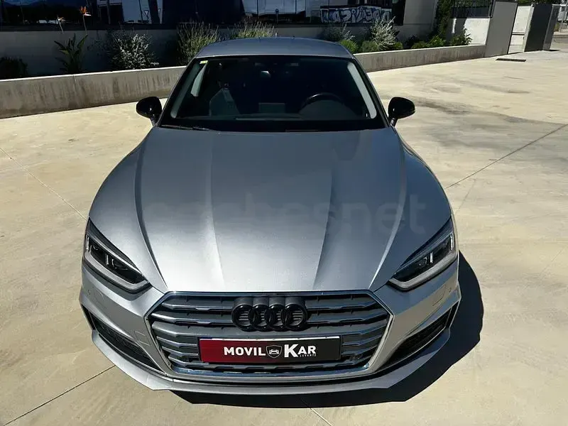 Usado Audi A5 Sportback S-Line 190 CV (139 kW) 2020 Gris / plata Utilitario