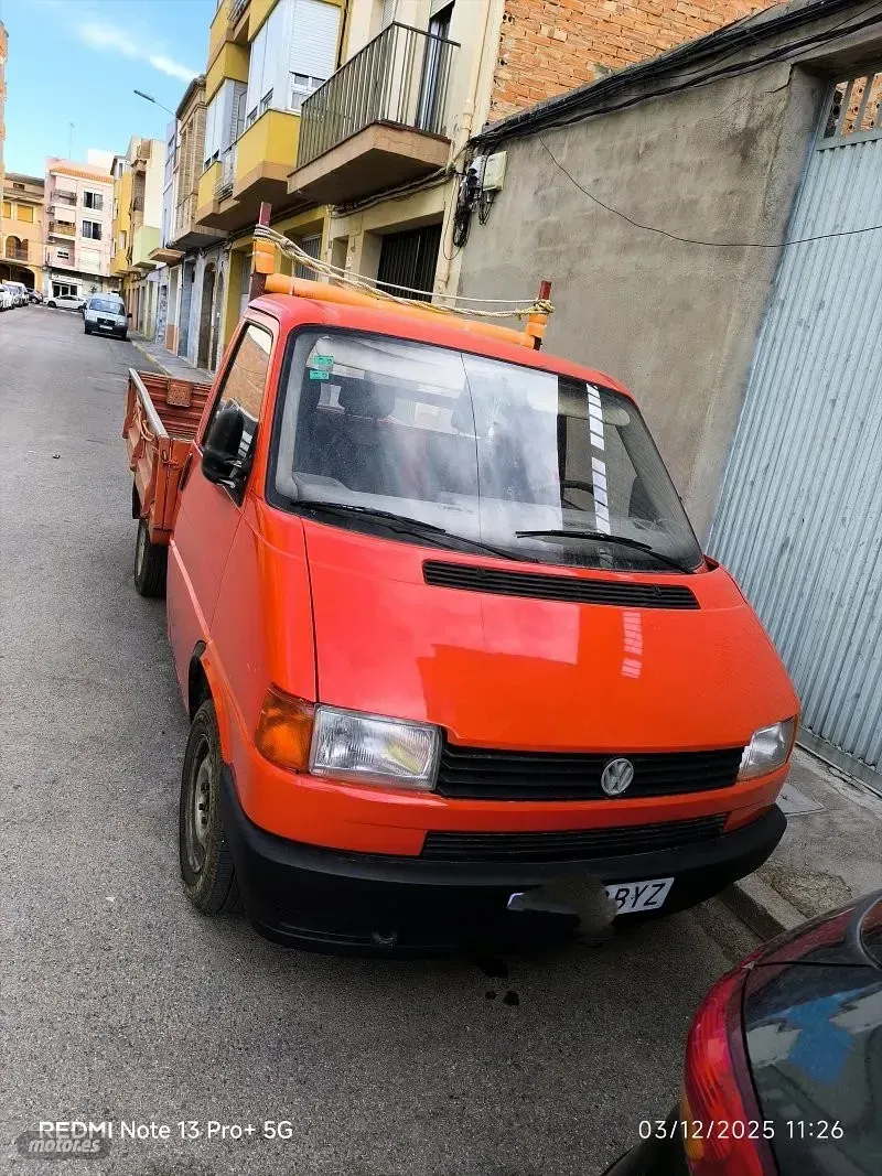 Usado VW T4 70 CV (51 kW) 2002 Rojo Van