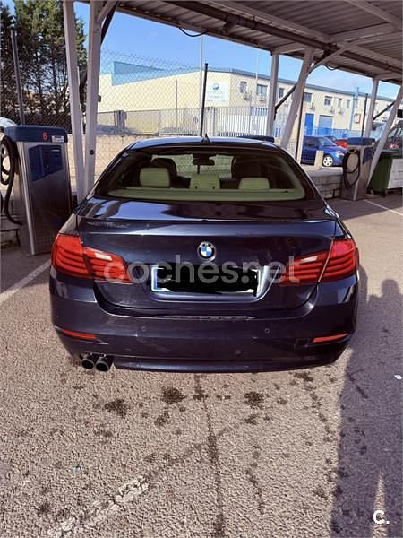 Begagnad BMW 520 Efficient Dynamics 184 HK (135 kW) 2014 Blå Sedan