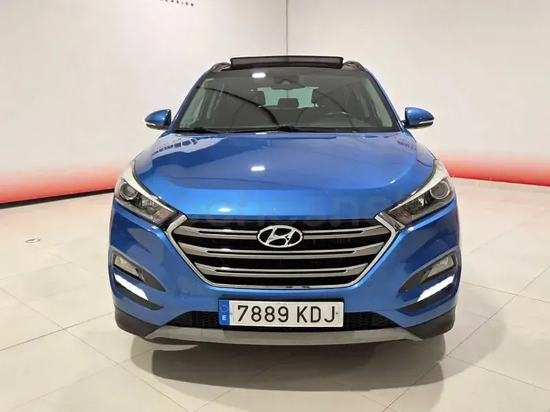 Usado Hyundai Tucson 136 CV (100 kW) 2017 Azul SUV