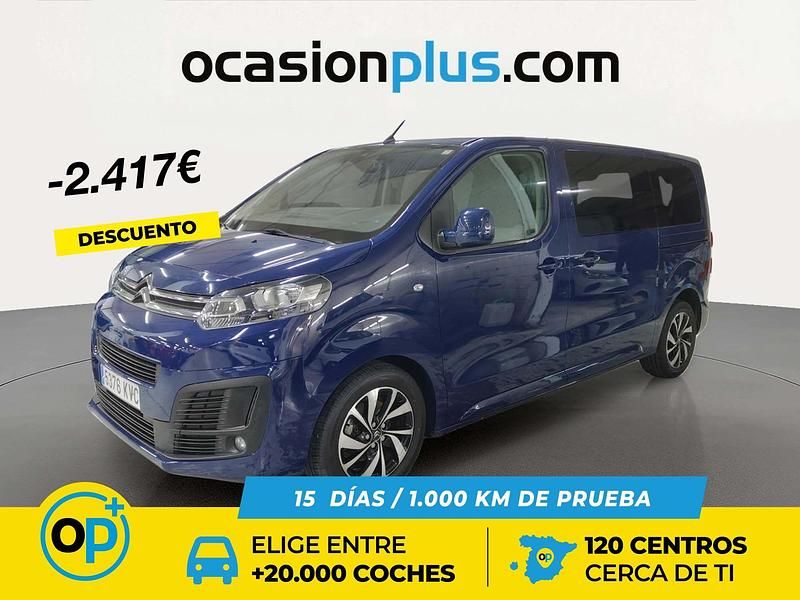 Azul Usado 2019 Citroën Spacetourer Feel Monovolumen | 22.190 € (Precio justo) - Imagen 1/4