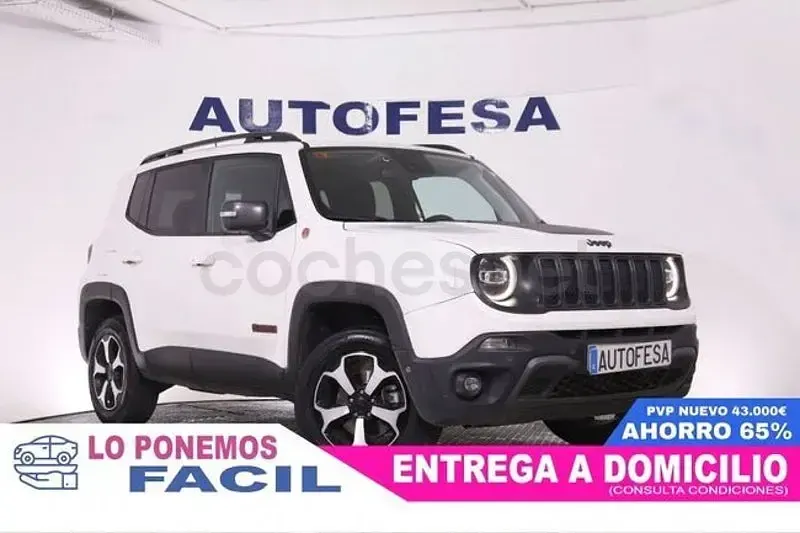 Usado Jeep Renegade Trailhawk 170 CV (125 kW) 2019 Blanco SUV