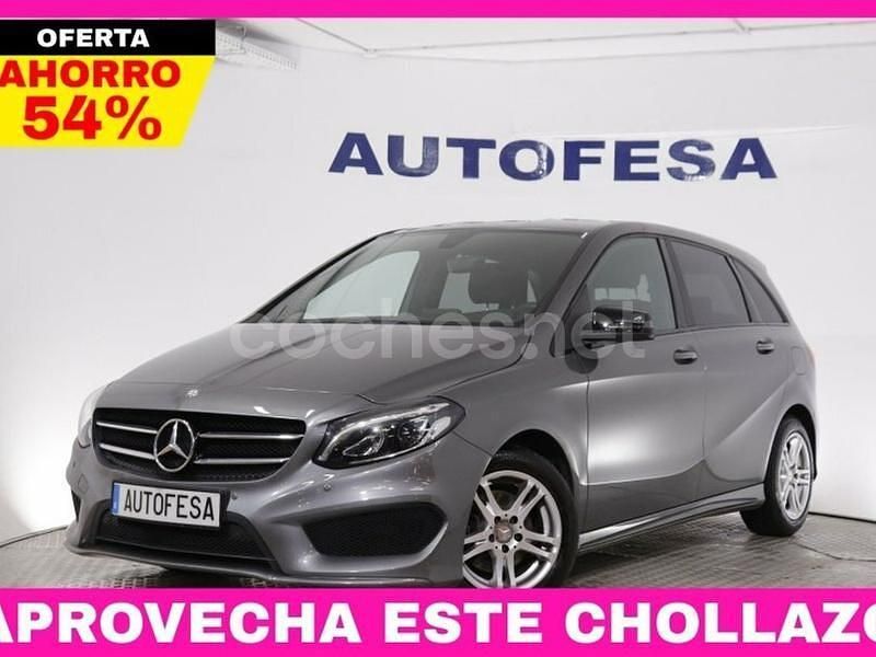 Gris / plata Usado 2016 Mercedes B180 AMG line Monovolumen | 15.450 € (Precio justo) - Imagen 1/4