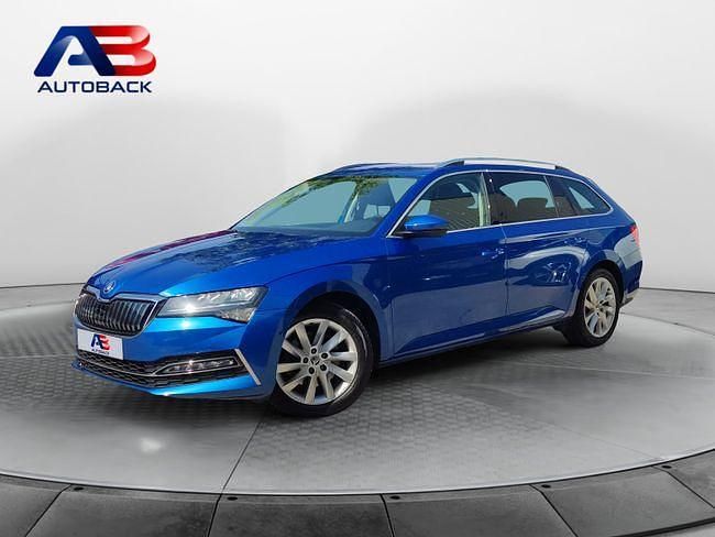 Usado Skoda Superb Style 217 HP (159 kW) 2020 Azul Carrinha
