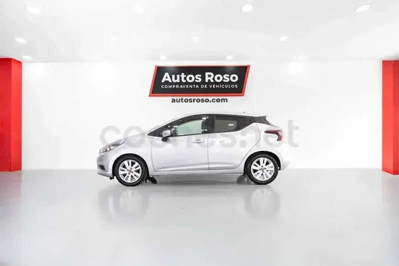 Usado Nissan Micra Acenta 101 CV (74 kW) 2019 Gris / plata Utilitario