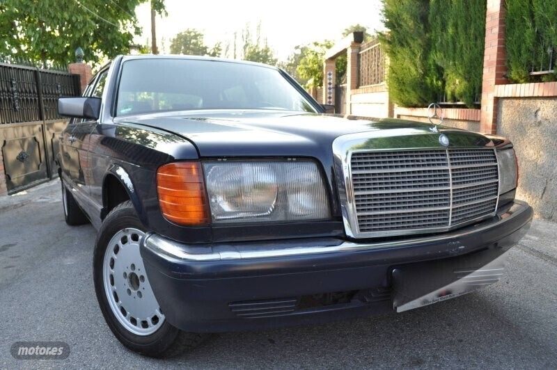 Azul Usado 1990 Mercedes S500L Berlina | 18.700 € - Imagen 1/4
