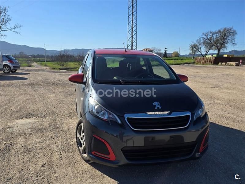 Usado Peugeot 108 82 CV (60 kW) 2018 Negro Berlina