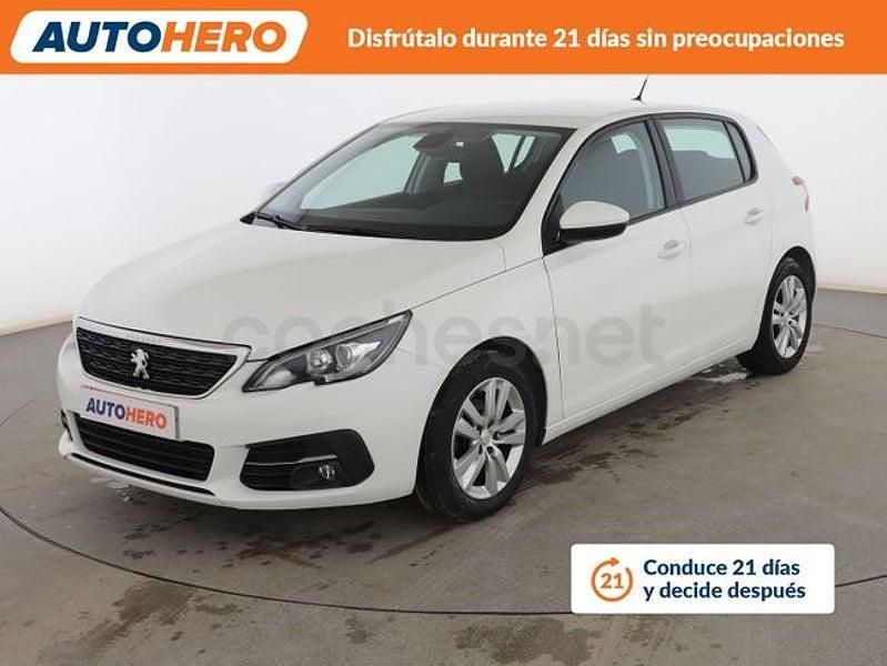 Usado Peugeot 308 Allure 110 CV (80 kW) 2021 Blanco Berlina