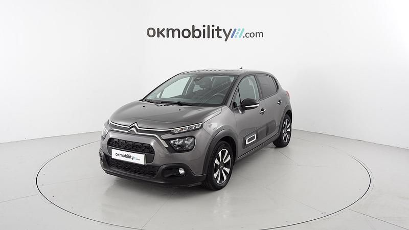 Gris platino / negro Usado 2024 Citroën C3 | 10.700 € (Buen precio) - Imagen 1/4