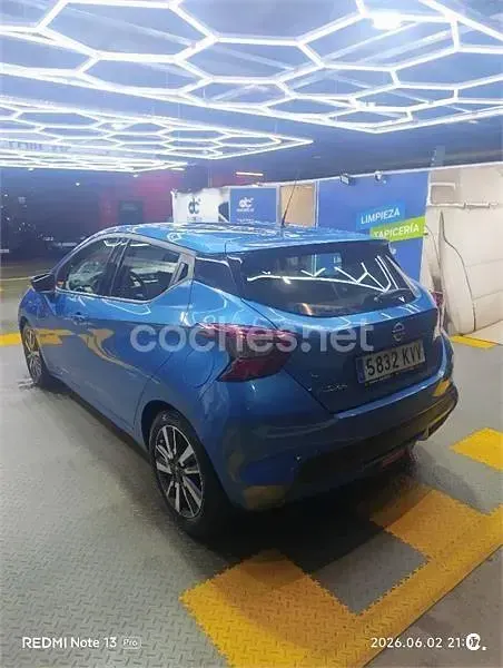 Usado Nissan Micra Acenta 100 CV (73 kW) 2019 Azul Utilitario