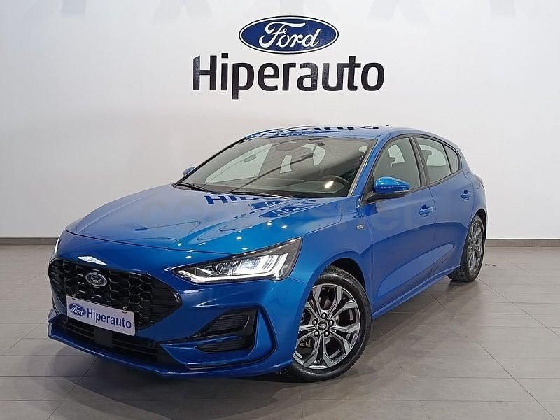 Usado Ford Focus ST-Line 125 CV (91 kW) 2023 Azul Berlina
