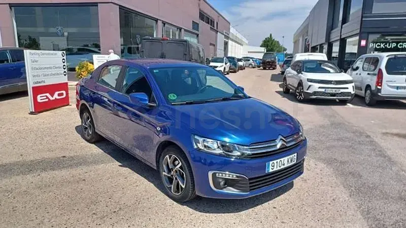 Usado Citroën C-Elysee I PureTech 82 CV (60 kW) 2018 Azul Berlina