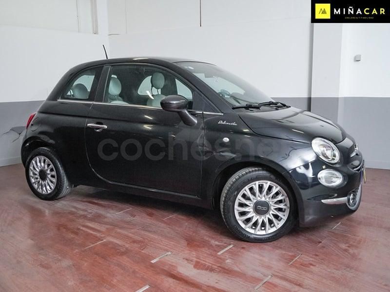 Usado Fiat 500 Dolcevita 70 CV (51 kW) 2022 Negro Berlina