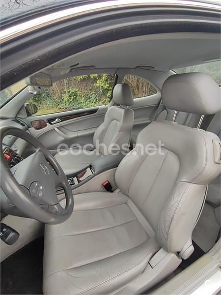 Usado Mercedes CLK200 Elegance 163 CV (119 kW) 2001 Azul Coupe