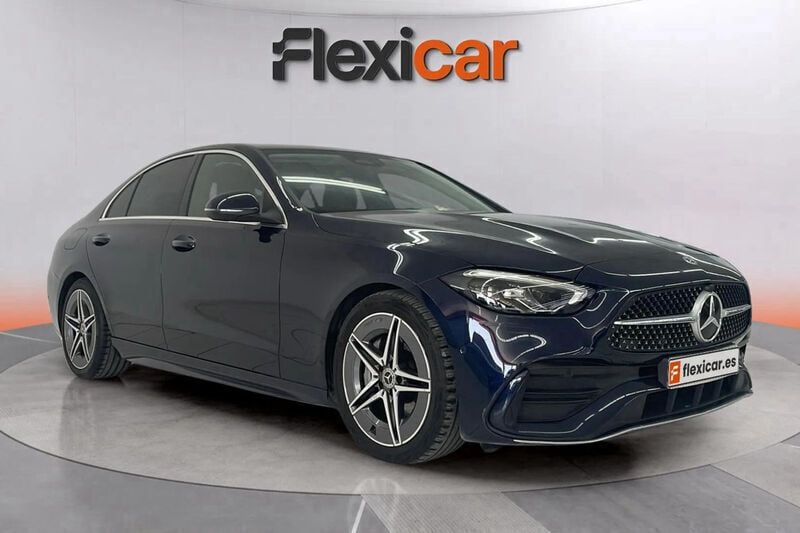 Azul Usado 2021 Mercedes C220 Berlina | 28.090 € (Precio justo) - Imagen 1/4