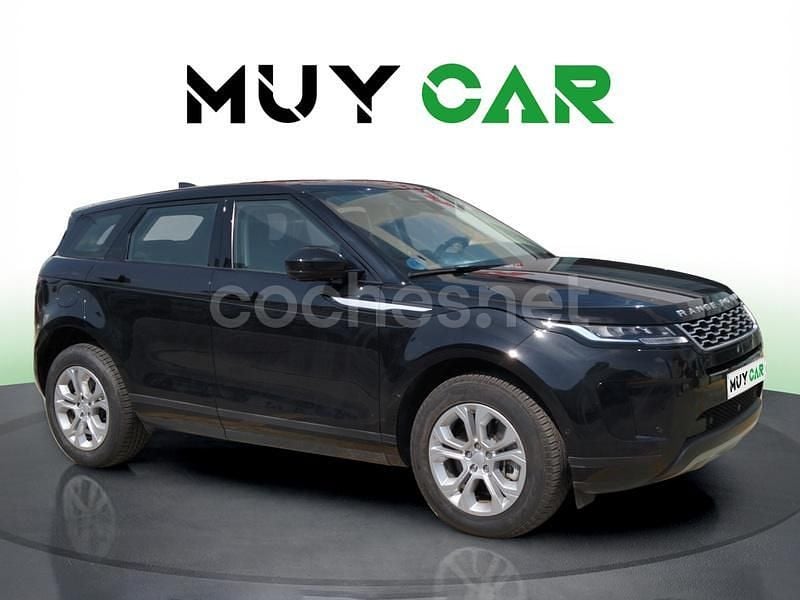 Negro Usado 2021 Land Rover Range Rover evoque SUV | 33.990 € (Precio justo) - Imagen 1/4