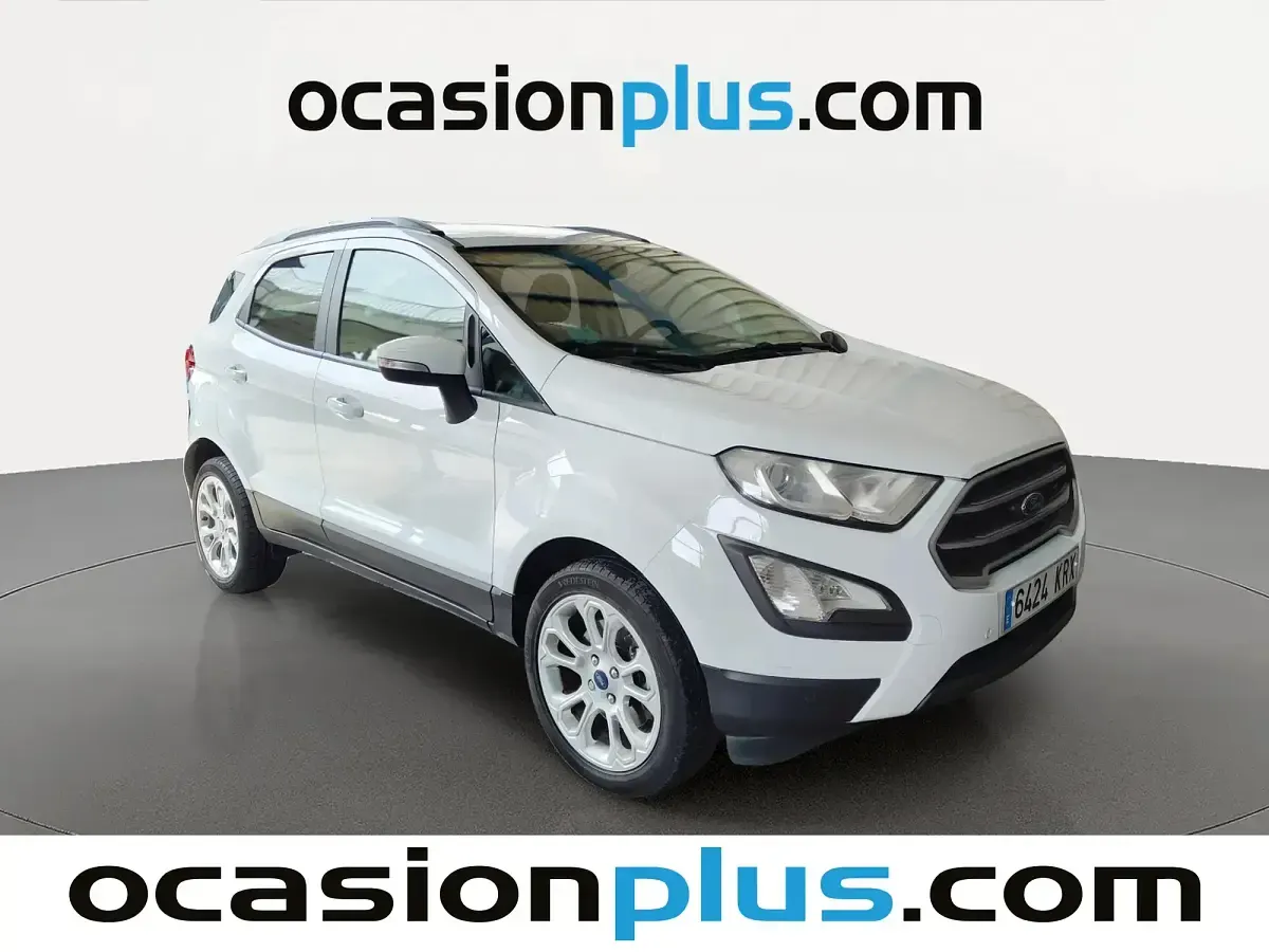 Usado Ford Ecosport Trend+ 125 CV (91 kW) 2018 Blanco SUV
