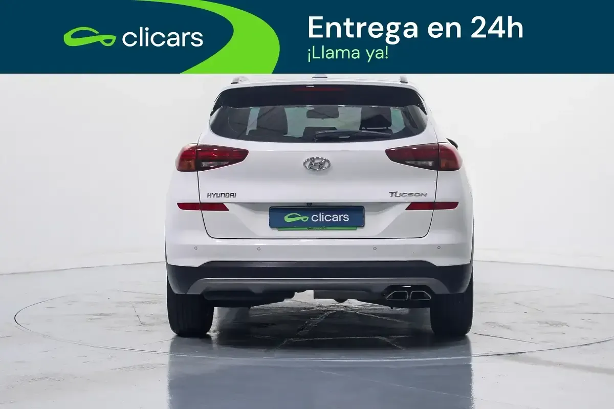 Usado Hyundai Tucson 116 CV (85 kW) 2019 Blanco SUV