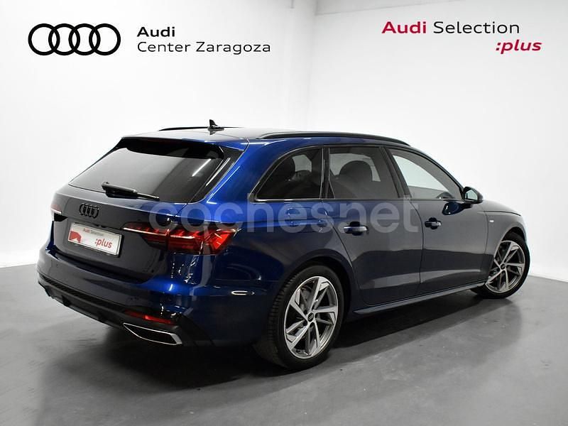 Usado Audi A4 S-Line 163 CV (119 kW) 2024 Azul Familiar