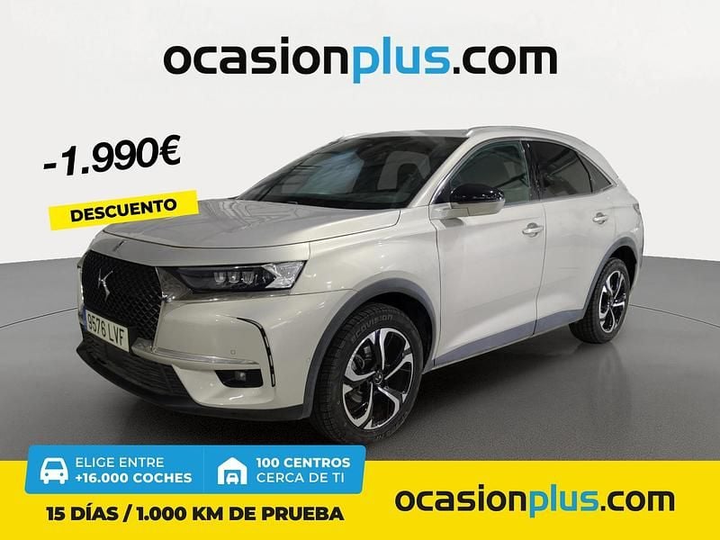 Gris Usado 2021 DS Automobiles DS7 Crossback Bastille Plus SUV | 21.890 € (Buen precio) - Imagen 1/4