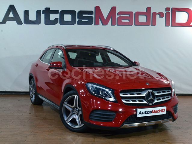 Rojo Usado 2019 Mercedes GLA200 SUV | 26.490 € (Precio justo) - Imagen 1/4