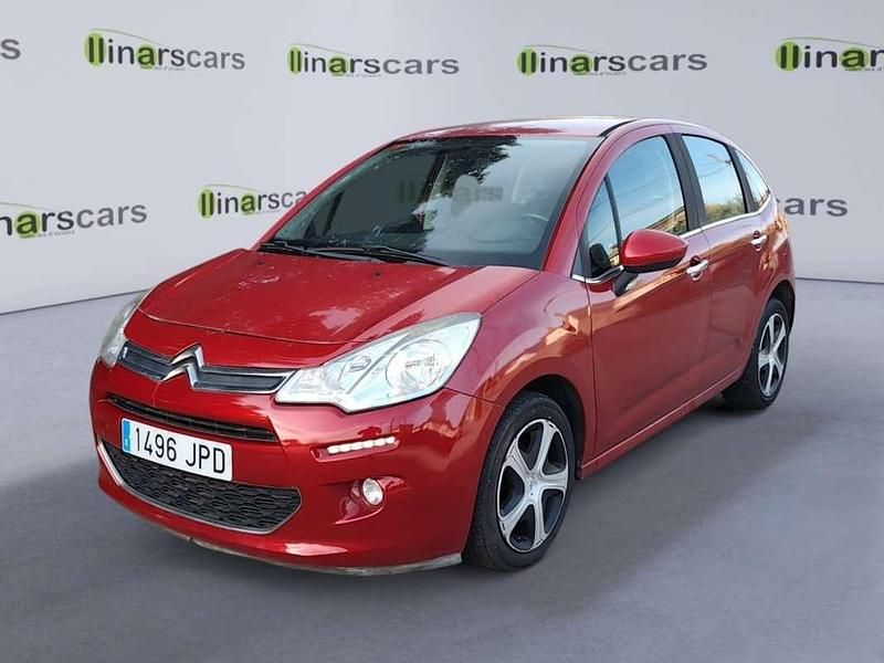 Rojo Usado 2016 Citroën C3 Live Utilitario | 7490 € (Precio justo) - Imagen 1/4