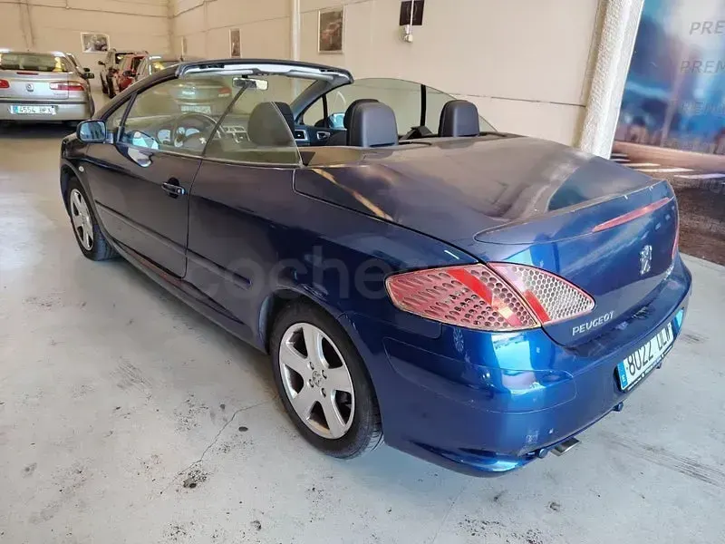 Usado Peugeot 307 CC 143 CV (105 kW) 2005 Azul Descapotable