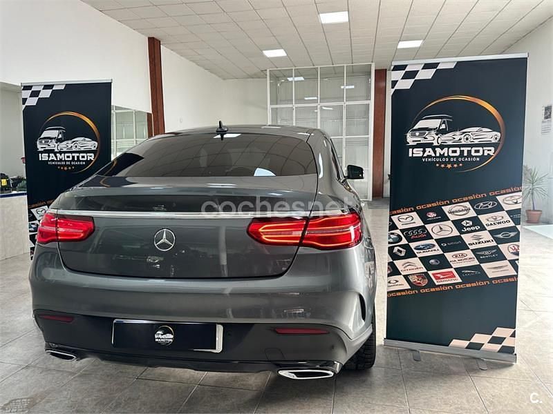 Usado Mercedes GLE350 258 CV (189 kW) 2018 Gris / plata Coupe