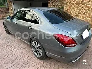 Usado Mercedes C220 170 CV (125 kW) 2015 Gris / plata Berlina