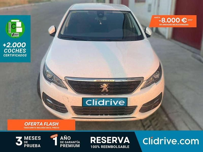 Blanco Usado 2018 Peugeot 308 Business-Line Utilitario | 11.390 € (Precio justo) - Imagen 1/4