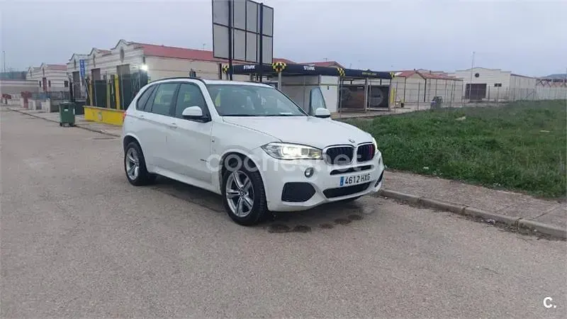 Usado BMW X5 245 CV (180 kW) 2014 Blanco SUV