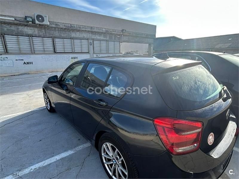 Usado BMW 116 Efficient Dynamics 116 CV (85 kW) 2012 Negro Utilitario