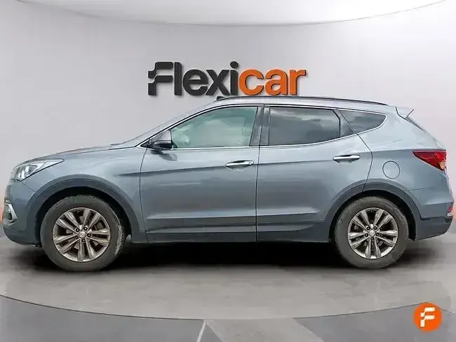 Usado Hyundai Santa Fe 200 CV (147 kW) 2016 Gris SUV