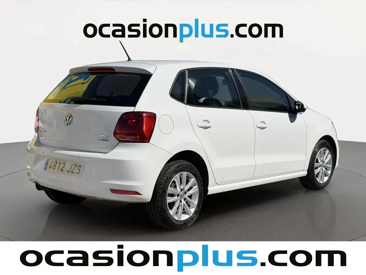 Usado VW Polo Advance 90 CV (66 kW) 2017 Blanco Utilitario