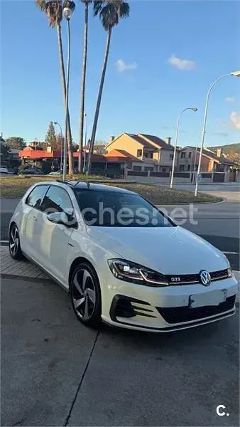 Usado VW Golf VII GTI 230 CV (169 kW) 2018 Blanco Berlina