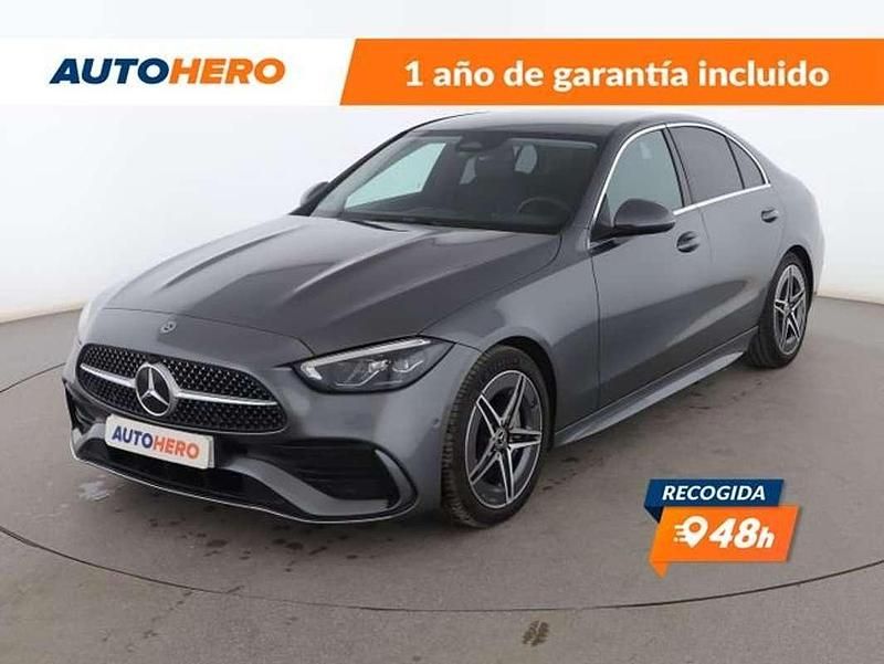 Gris Usado 2021 Mercedes C200 AMG line Berlina | 35.047 € - Imagen 1/3