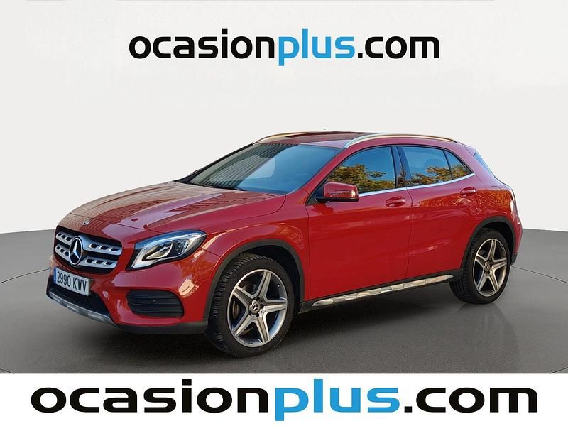 Rojo Usado 2019 Mercedes GLA200 AMG SUV | 22.719 € (Super precio) - Imagen 1/4