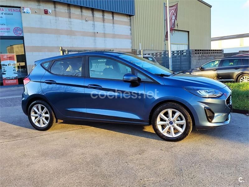 Azul Usado 2022 Ford Fiesta Trend Utilitario | 11.990 € (Buen precio) - Imagen 1/4