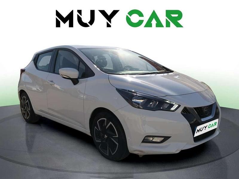 Blanco Usado 2022 Nissan Micra Acenta Utilitario | 13.490 € (Precio justo) - Imagen 1/4