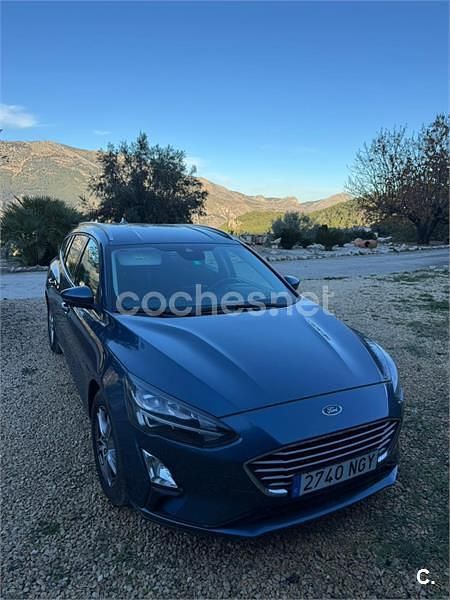 Usado Ford Focus ST-Line 150 CV (110 kW) 2021 Azul Familiar